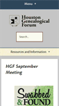 Mobile Screenshot of hgftx.org